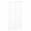 vidaXL Venetian Blind Manual Adjustable White 213 x 120 cm PVC