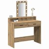 vidaXL Dressing Table Brown 100 x 41 x 140 cm Engineered Wood