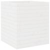 vidaXL Garden Planter White 40x40x46 cm Solid Wood Pine