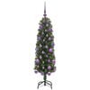 vidaXL Artificial Christmas Tree with 150 LEDs with Stand Green 120 cm