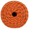 vidaXL Boat Rope Orange 10 mm 250 m Polypropylene