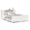 vidaXL Bed Frame without Mattress White 160x200 cm Solid Wood Pine