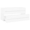 vidaXL Sink Cabinet with Built-in Basin White Engineered Wood
