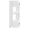vidaXL Oven Cabinets 2 pcs Porto Gloss White Engineered Wood