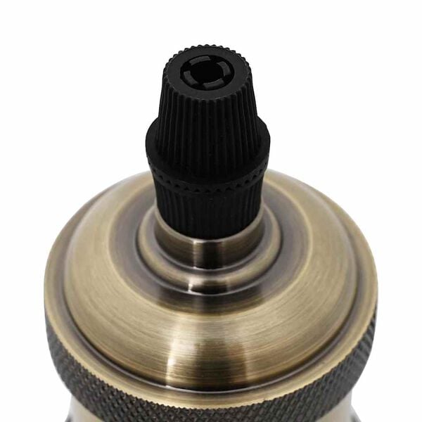 vidaXL Lamp Holders 2 pcs Bronze E27