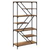 vidaXL Bookshelf Old Wood 91 x 36 x 176 cm Engineered Wood
