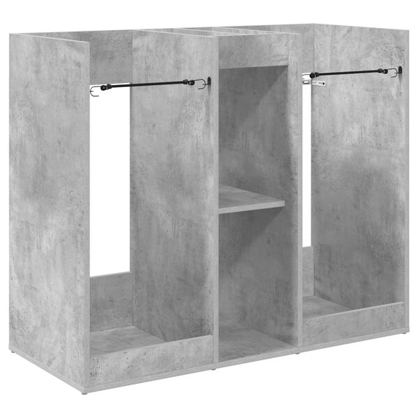 vidaXL Golf Cabinet Plain Concrete Grey 102 x 45 x 85.5 cm