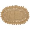 vidaXL Area Rug Natural 152 x 245 cm Jute