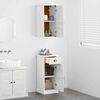 vidaXL Bathroom Furniture Set with Drawer VIGO 2 pcs Brown and White