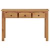 vidaXL Dressing Table 118x40x77 cm Solid Oak Wood