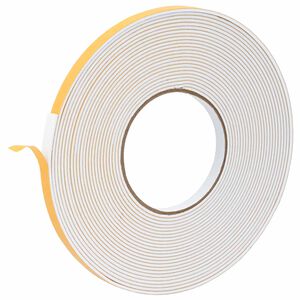vidaXL Self-adhesive Foam Tape White 10mm x 10m CR Foam