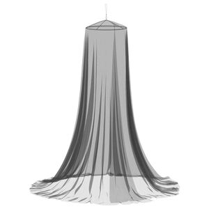 vidaXL Mosquito Net for Bed 156 mesh Black ⌀56 x 220 cm Polyester