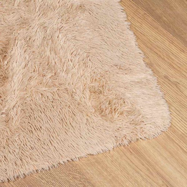 vidaXL Shaggy Rug High Pile NAVARRA Beige 240x340 cm Polyester