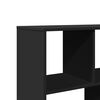 vidaXL Room Divider Black 100x33x156.5 cm Engineered Wood
