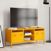vidaXL TV Cabinet Mustard Yellow 101.5x39x43.5 cm Cold-rolled Steel