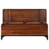 vidaXL Storage Trunk 110x35x41 cm Solid Acacia Wood