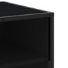 vidaXL TV Cabinet Black 180x40x46 cm Engineered Wood