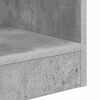 vidaXL End Table 2 pcs Concrete Grey 30.5 x 30 x 45 cm Engineered Wood