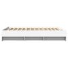vidaXL Bed Frame without Mattress White 120x200 cm Engineered Wood
