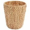 vidaXL Waste Paper Bins 2 pcs Natural 26 x 26 x 29 cm Water hyacinth