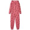 vidaXL Kids' Hooded Onesie Old Pink 92
