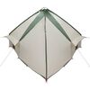 vidaXL Teepee Tent with Roof Green and White 567 x 470 x 242 cm