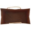 vidaXL Paper Bags 250 pcs with Handles Brown 15x8x21 cm