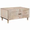 vidaXL Coffee Table White 80 x 54 x 40 cm Engineered Wood