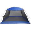 vidaXL Mosquito Tent with Roof Azure Blue 380 x 380 x 225 cm