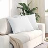 vidaXL Sofa Pillows 2 pcs White 70 x 50 cm Fabric