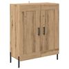 vidaXL Highboard 2 pcs Artisan Oak Engineered Wood