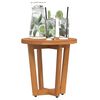 vidaXL Garden Side Table Round Ø40x40 cm Solid Wood Acacia