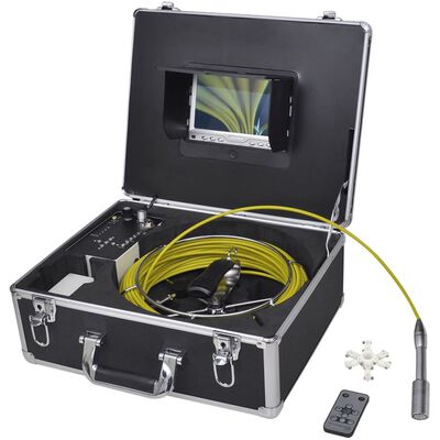 Pipe Inspection Camera 30 m with DVR Control Box