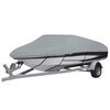 vidaXL Boat Cover Grey 410x110x40 cm
