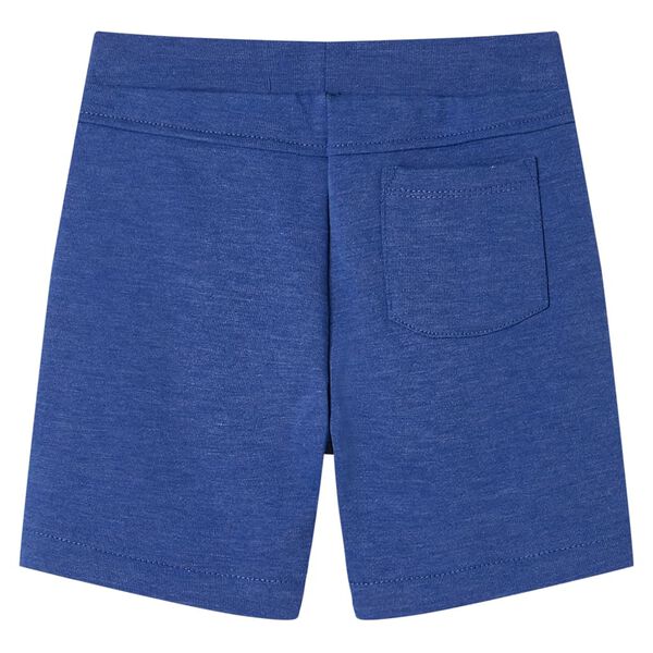 Kids' Shorts with Drawstring Blue Melange 128