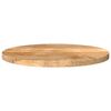vidaXL Table Top &Oslash; 60x2.5 cm Round Solid Wood Mango