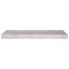 vidaXL Floating Wall Shelves 4 pcs Concrete Grey 60x23.5x3.8 cm MDF