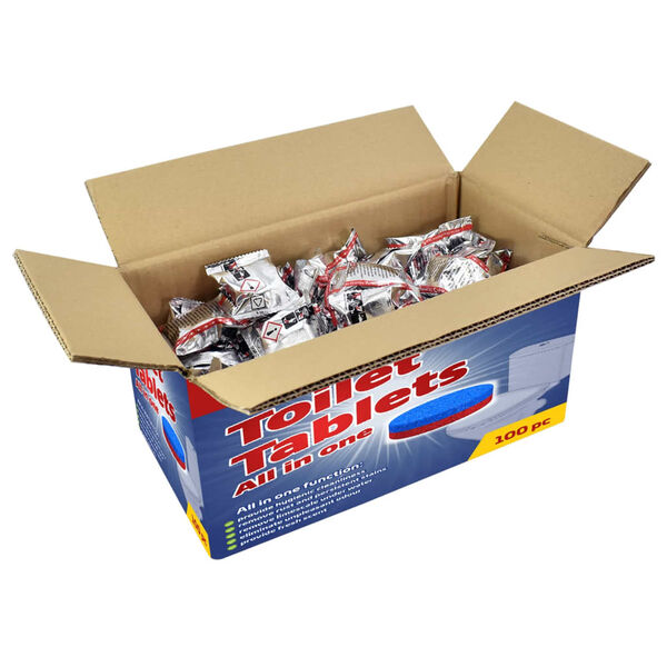 vidaXL Toilet Cleaning Tablets 100 pcs Urinal Cleaners