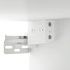 vidaXL Hanging Cabinet White 35x34x90 cm Engineered Wood