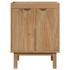 vidaXL 3 Piece Bathroom Furniture Set OTTA Solid Wood Pine