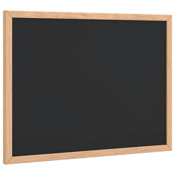 vidaXL Chalkboard with Solid Pine Wood Frame Black 40x30 cm