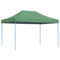 vidaXL Foldable Party Tent Pop-Up Green 410x279x315 cm