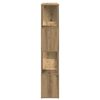 vidaXL Book Cabinet/Room Divider Artisan Oak 100x24x124.5 cm