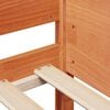 vidaXL Bed Frame without Mattress Wax Brown 90x200 cm Solid Wood Pine