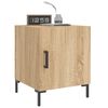 vidaXL Bedside Cabinets 2 pcs Sonoma Oak 40x40x50 cm Engineered Wood