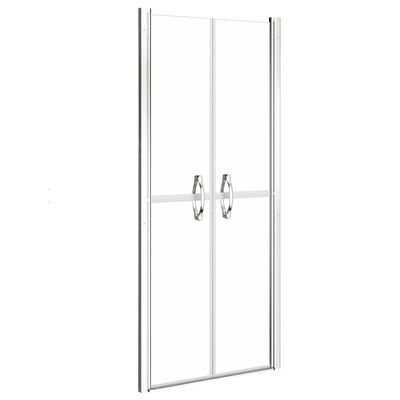 vidaXL Shower Door Clear ESG 71x190 cm