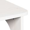 vidaXL Coffee Table White 80 x 50 x 31 cm Solid pine wood