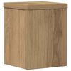 vidaXL Plant Stands 2 pcs Artisan Oak 15x15x20 cm Engineered Wood