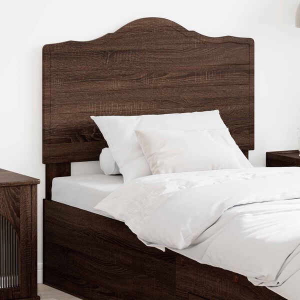 vidaXL Headboard Brown Oak 75 cm Engineered wood