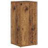 vidaXL Side Shelf Old Wood 33 x 32 x 70.5 cm Engineered Wood